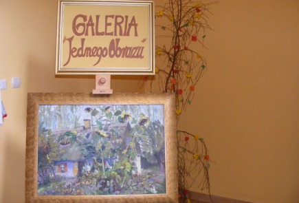 W ramach Galerii Jednego Obrazu prezentujemy pracę Alojzego Balcerzaka pt." KUJAWSKA CHATA"