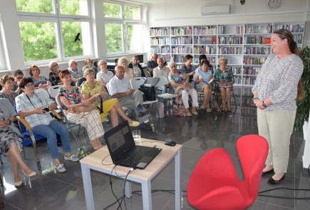 Spotkanie z psychologiem Karoliną Pawlak.