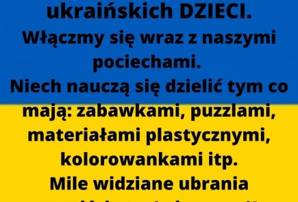 OGŁASZAMY ZBIÓRKĘ (ZBÓRKA ZAKOŃCZONA)