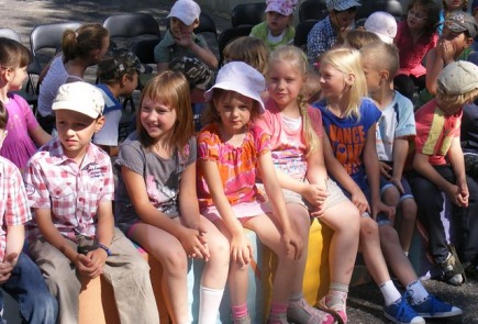 Dnia 3 czerwca z okazji Dnia Dziecka  Biblioteka zorganizowała " Turniej zerówek".