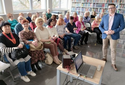 Inauguracja kolejnego semestru Uniwersytetu Trzeciego Wieku.