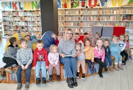 Dzisiaj wyjątkowymi gośćmi biblioteki