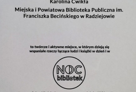 Nasza biblioteka zdobyła