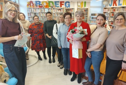 Dziś w naszej bibliotece odbyło się wyjątkowe i przyjemne spotkanie.