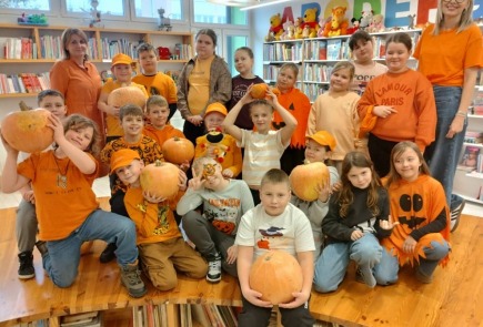 Dyniowy zawrót głowy w bibliotece!