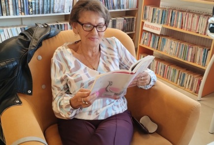 29 września - Dzień Głośnego Czytania świętowaliśmy również z Klub Seniora "U Floriana".