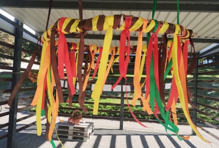 Jesienne nastroje w bibliotece.