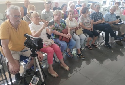 Wspaniałe spotkanie w naszej bibliotece!