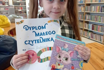 Dyplom i nagrodę książkową