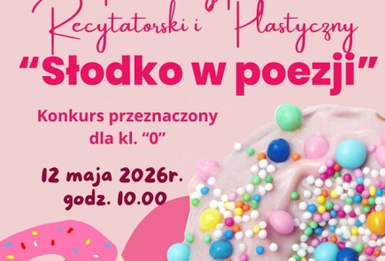 ZAPRASZAMY do udziału w POWIATOWYM  KONKURSIE