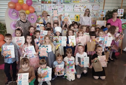 Konkurs Recytatorski i Plastyczny pt. „Słodko w poezji”.