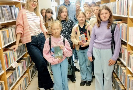 Dzisiaj odwiedzili nas uczniowie ze Szkoły Podstawowej w Dębołęce.