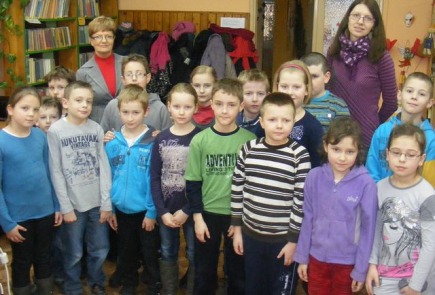 Bibliotekę odwiedziły przedszkolaki i uczniowie Szkoły Podstawowej w Radziejowie.