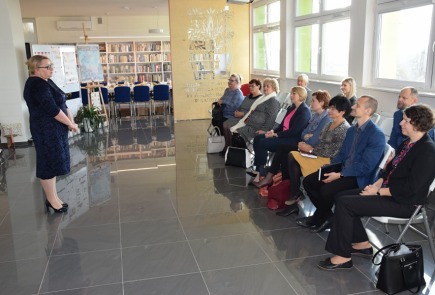 W radziejowskiej bibliotece  odbyło się spotkanie dyrektorów bibliotek  woj. kujawsko - pomorskiego  regionu toruńsko – włocławskiego