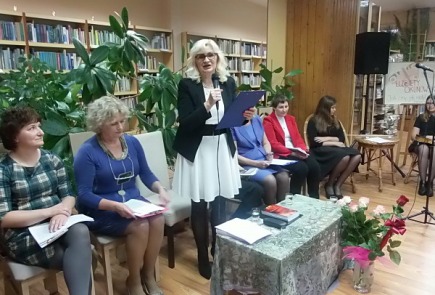 W radziejowskiej bibliotece odbyła się promocja książek autorstwa Pani Elżbiety Okunowskiej