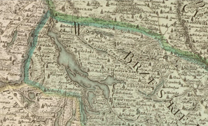 Rizzi Zannoni, Carte de la Pologne, 1772r.