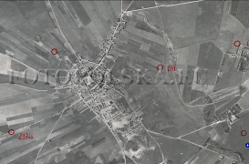 Radziejów - zdjęcie lotnicze - 1944r. (zdjęcie ze strony fotopolska.eu)