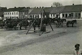 Radziejów 1940r.  -  rynek.