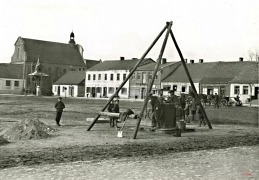 Radziejów 1940r.  -  rynek.