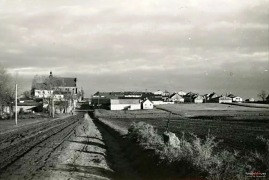 Radziejów 1940r.  -  ul. Franciszkańska.