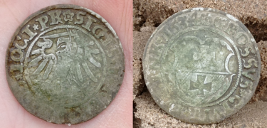 Grosz elbląski 1534r. - Zygmunt Stary.